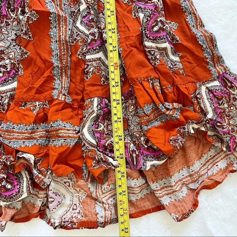 PORRIDGE CLOTHING BOHO DRESS WITH POCKETS SIZE SMALL ANTHROPOLOGIE COTTAGECORE - Picture 8 of 9